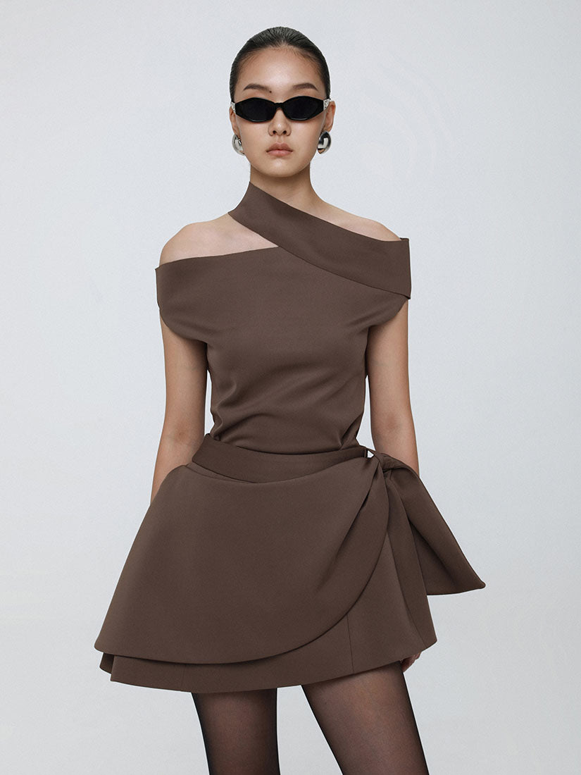 Mini 2-Panel Skirt