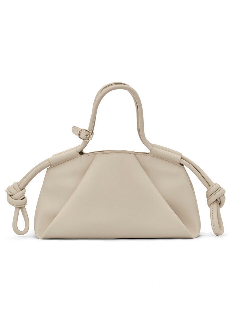 Beige Dumpling Bag