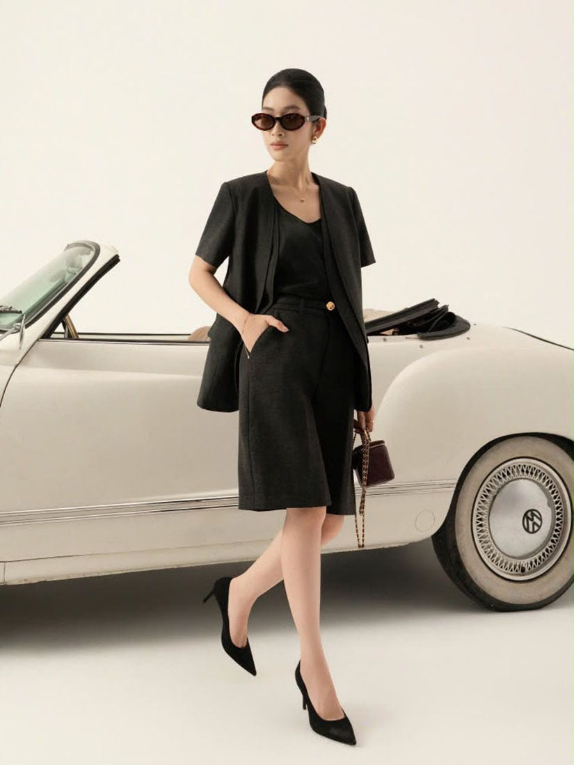 Bermuda Shorts - Charcoal