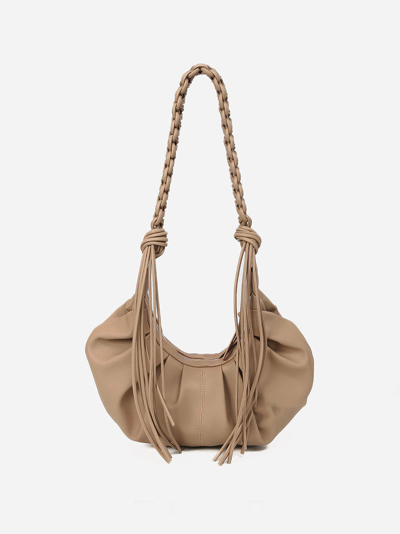 Latte Seashell Bag