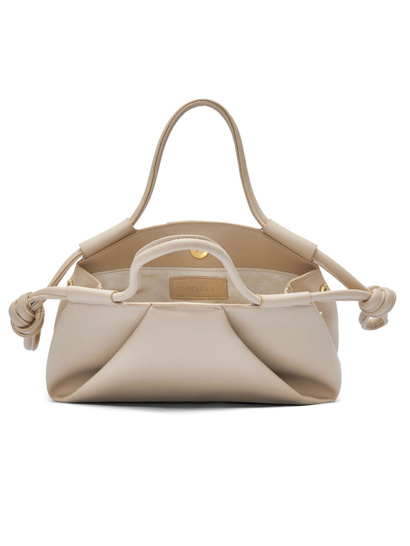 Beige Dumpling Bag