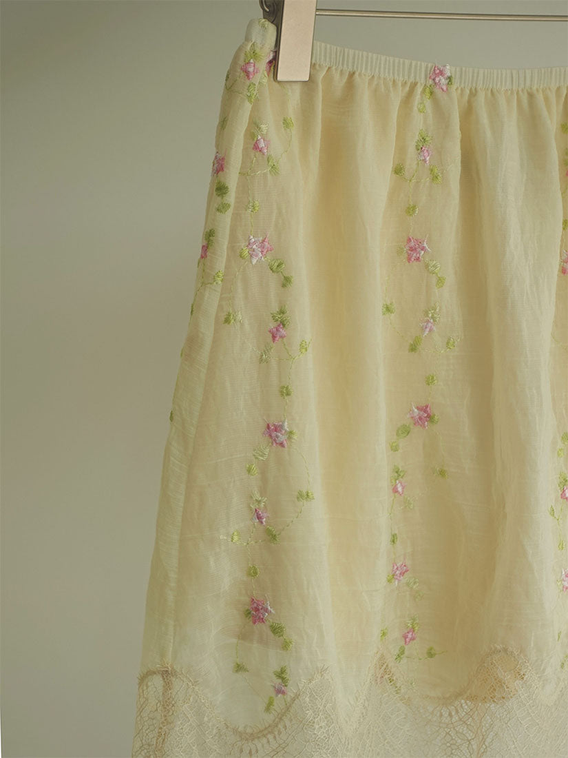 Rosalie Skort - Light Yellow