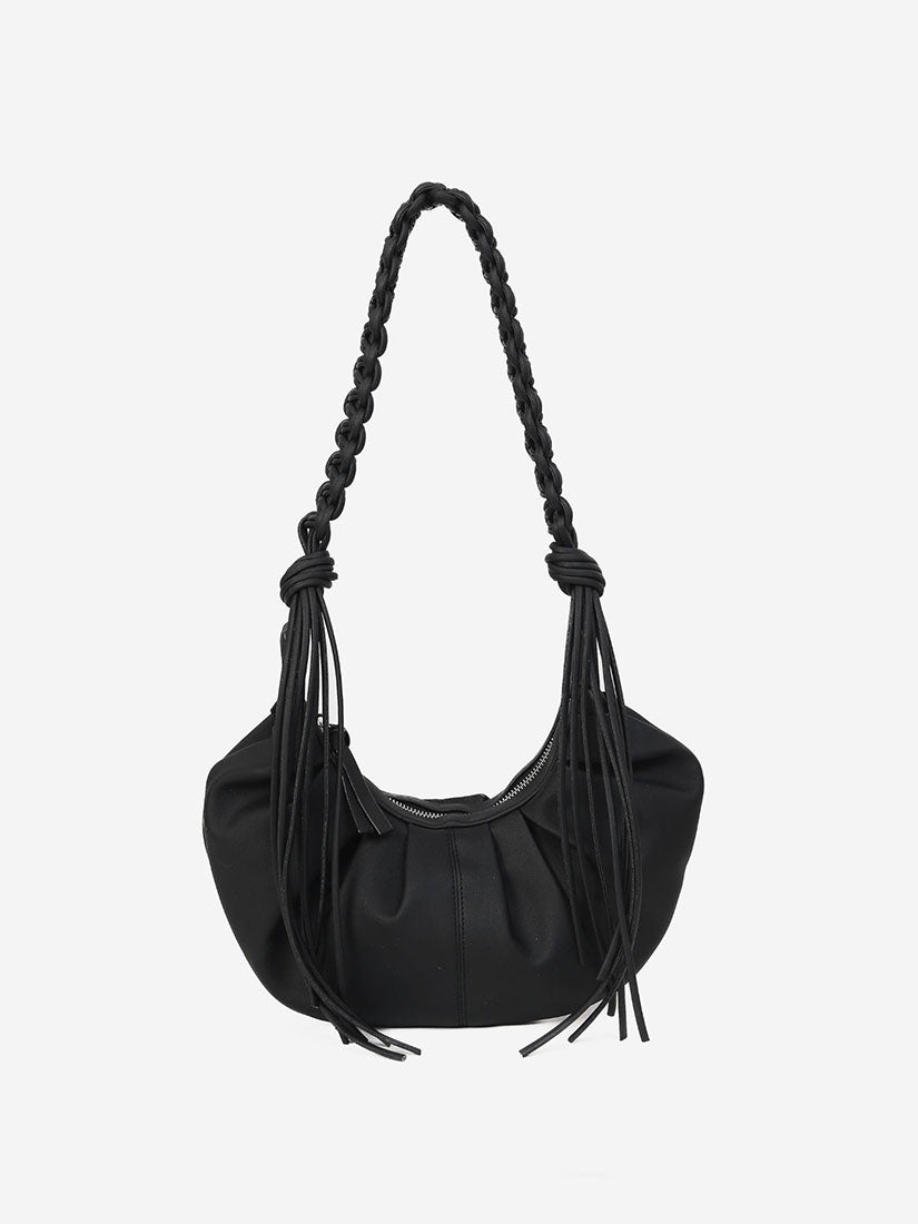 Black Seashell Bag (Defect Sale)