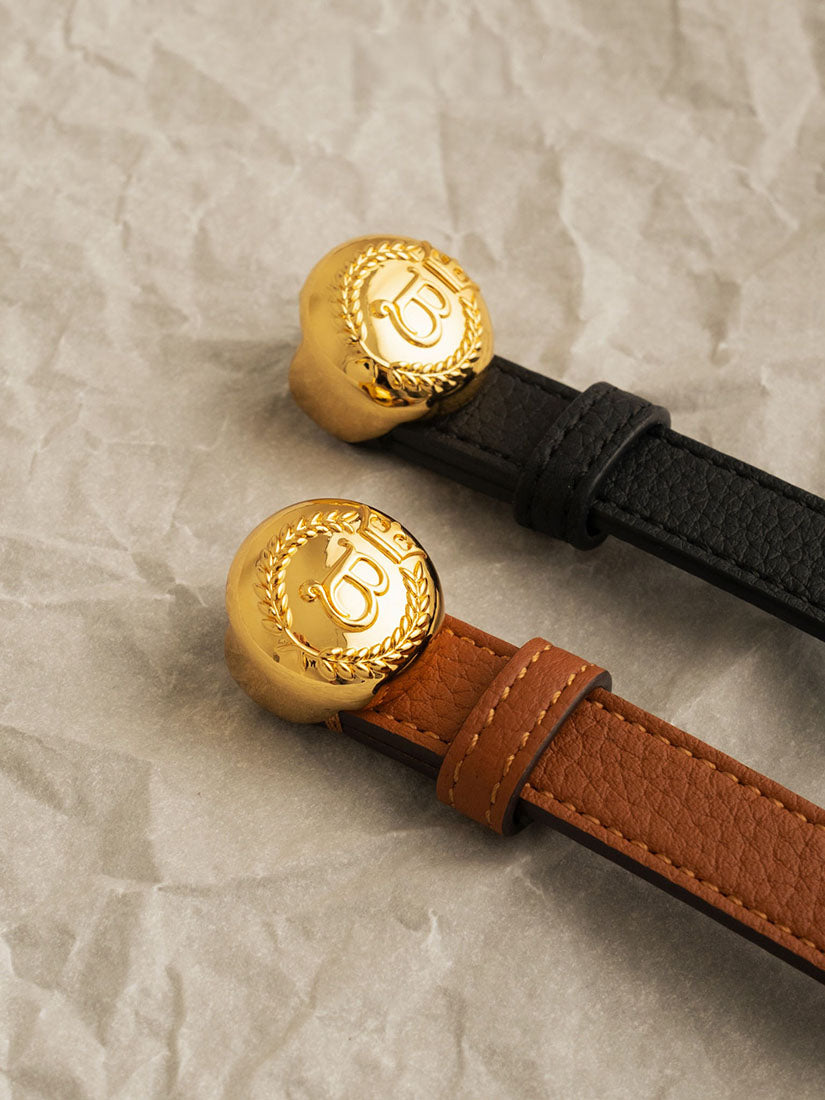 Golden Buckle Belt(2 Colours)