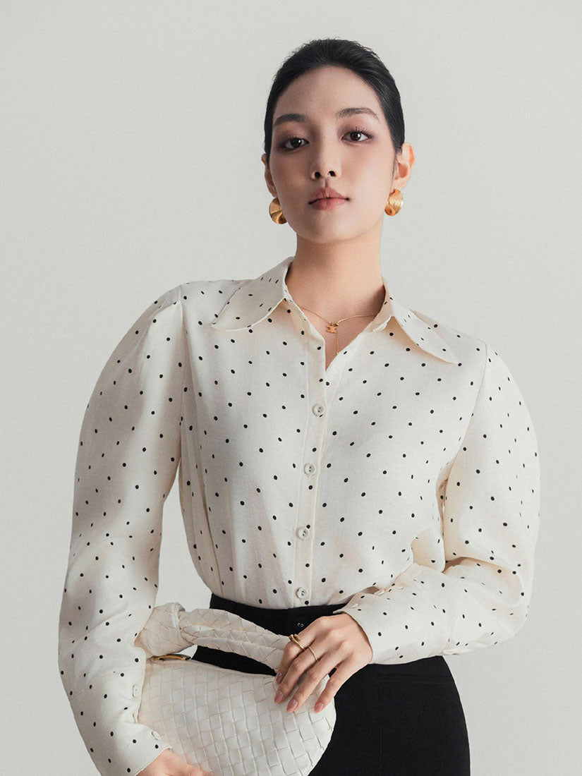 Vintage Polka Dot Shirt