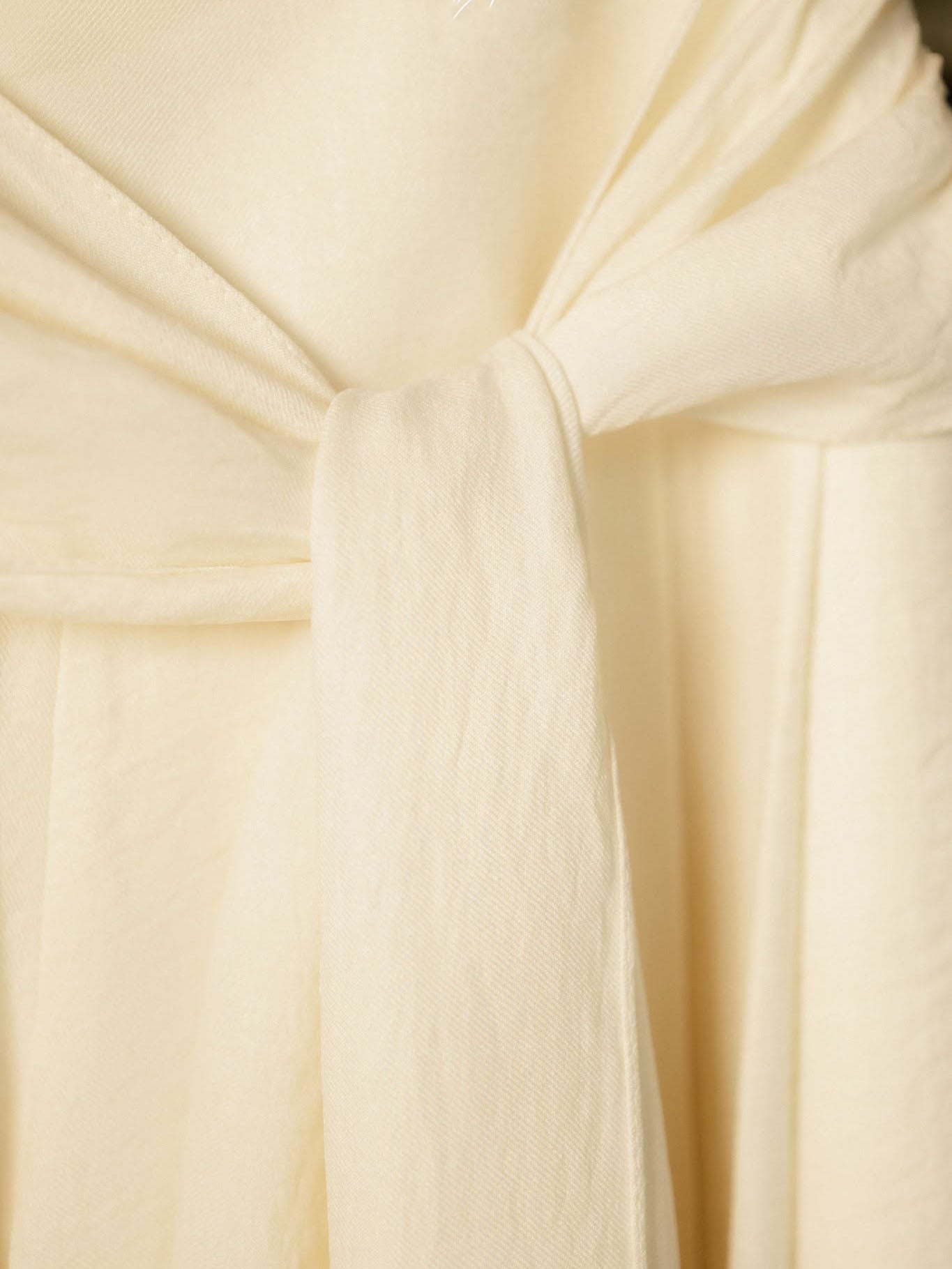 Scarf Waist Pleated Culottes