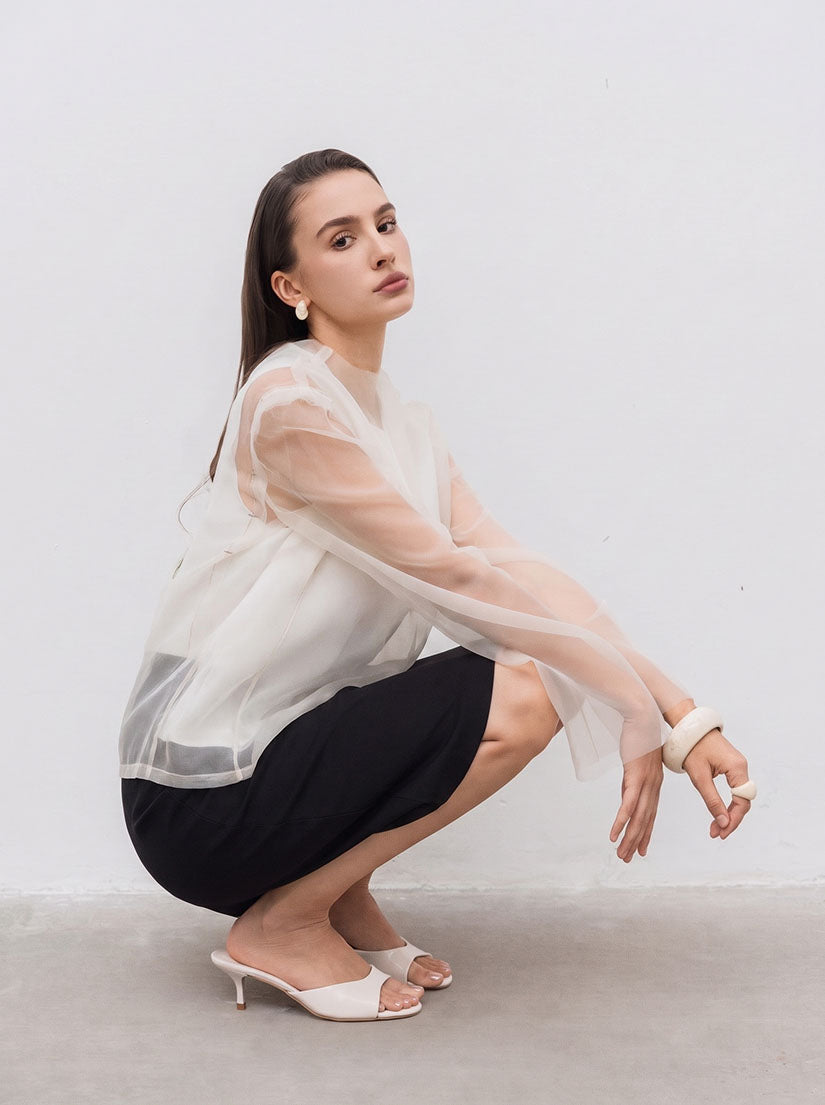 Double Layer Organza Top