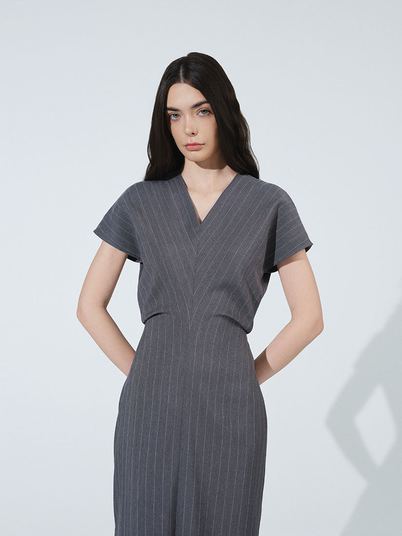 Grey Roxanne Dress
