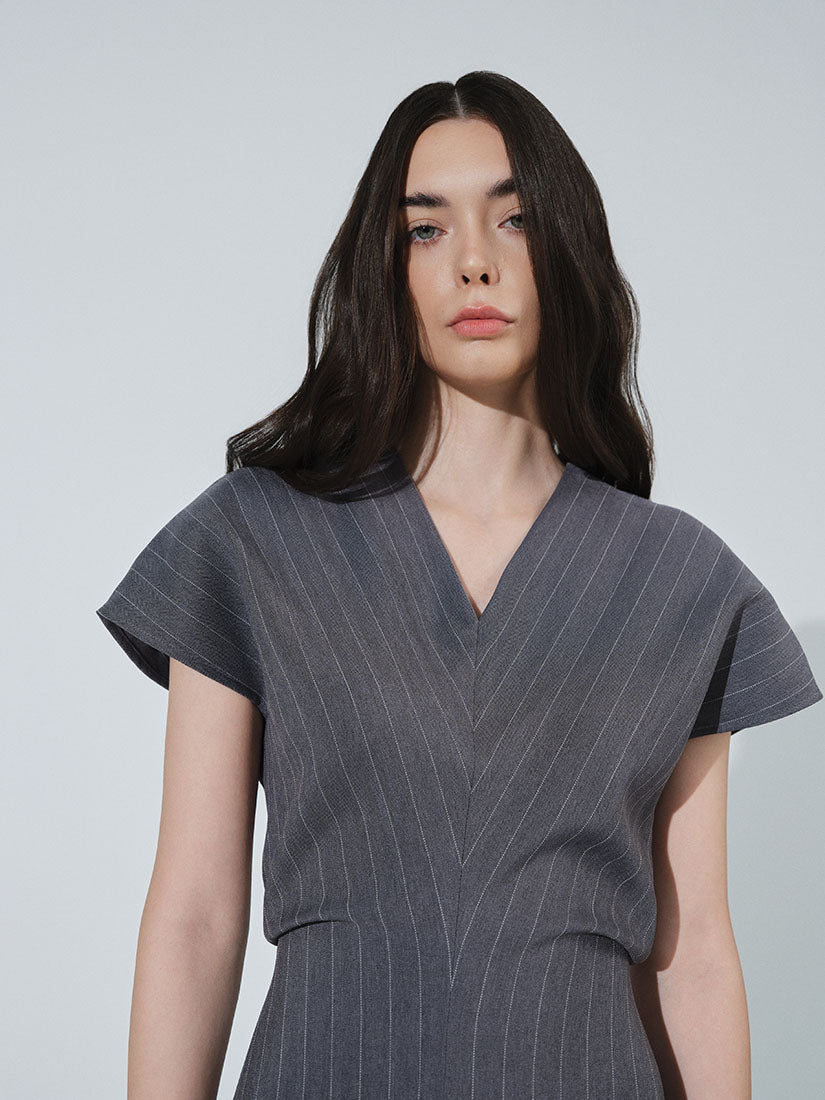 Grey Roxanne Dress