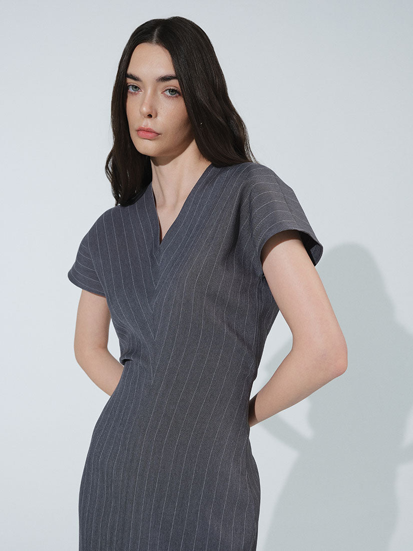 Grey Roxanne Dress