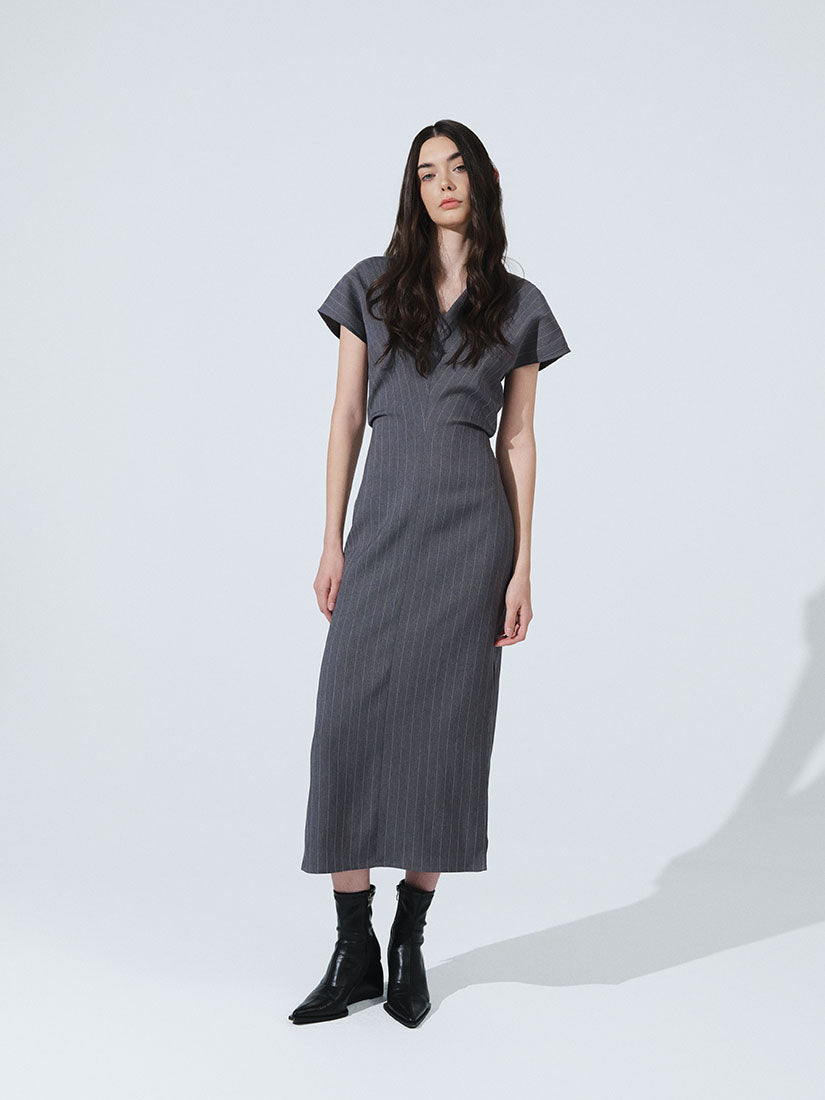 Grey Roxanne Dress