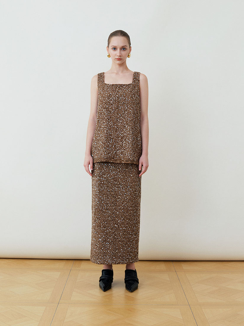 Brown Naia Skirt