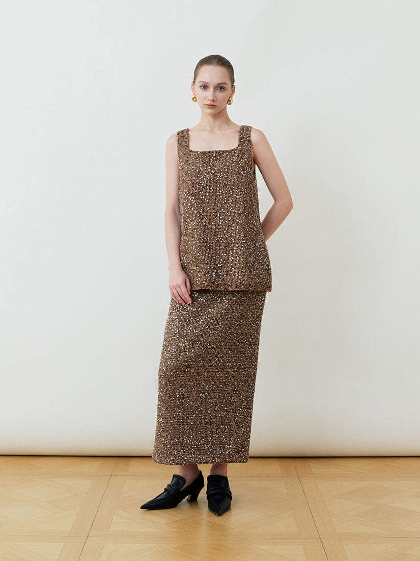Brown Naia Skirt