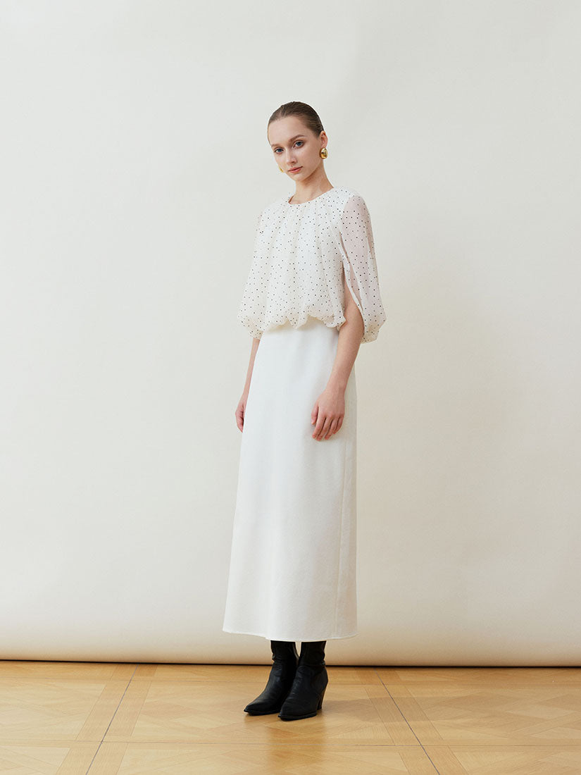White Tulipa Dress