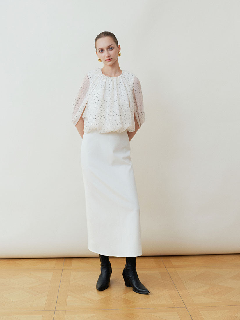 White Tulipa Dress