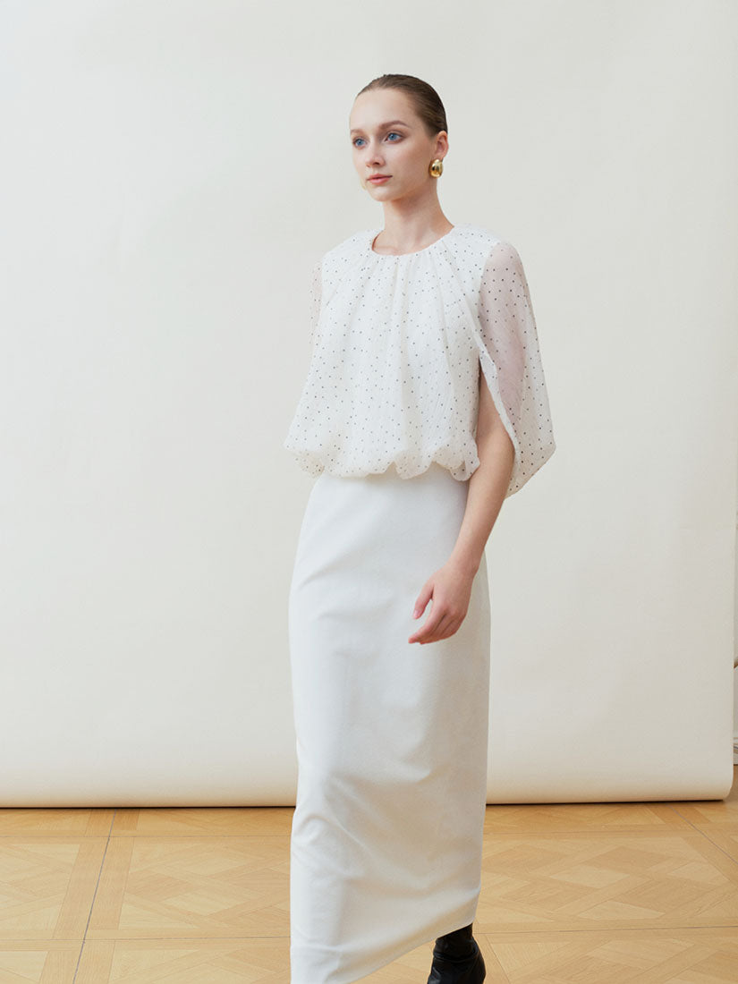 White Tulipa Dress