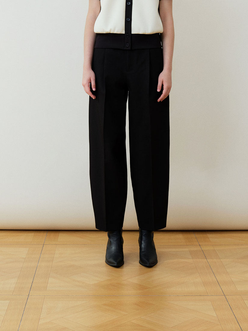Black Delaney Trousers