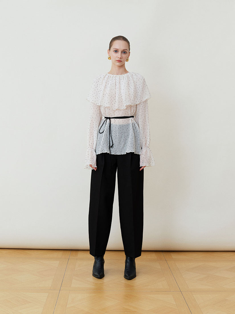White Darcie Blouse