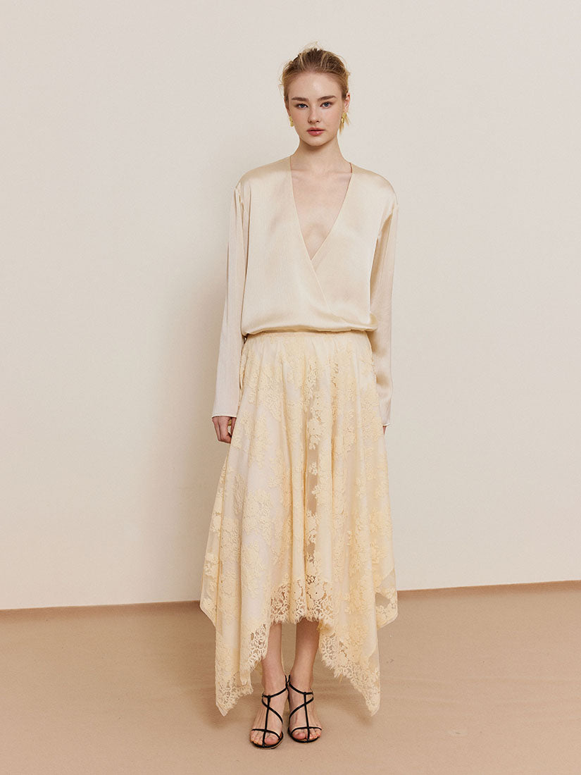 Wiley Blouse - Champagne