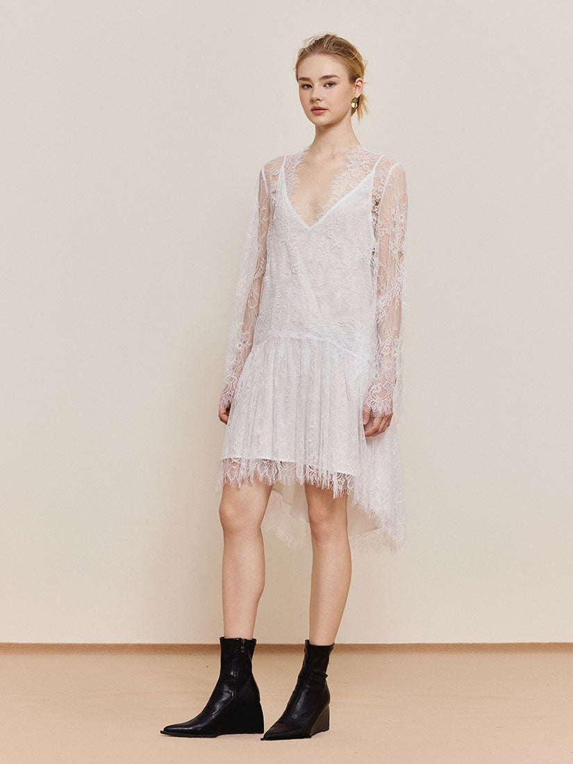 Celina Dress - White