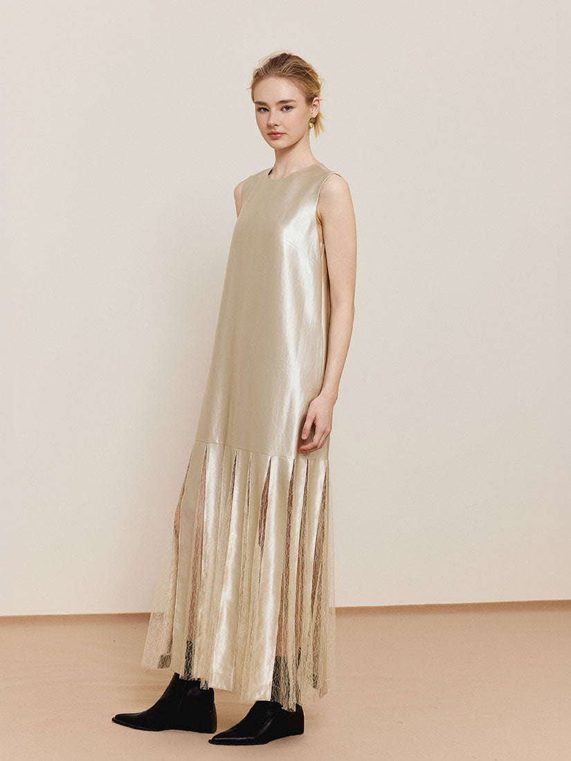Cadence Dress - Champagne