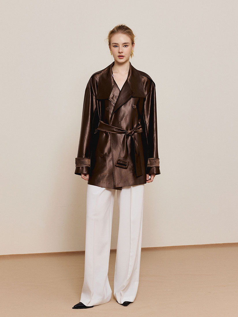 Henderson Trench Coat - Brown