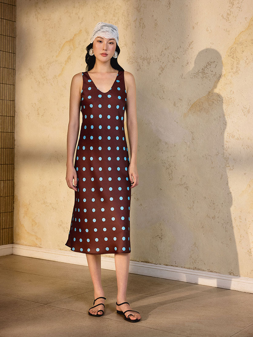 Perla Dress - Brown