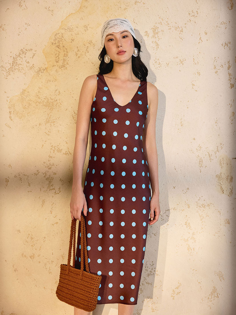 Perla Dress - Brown
