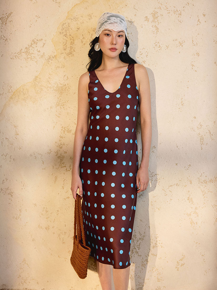 Perla Dress - Brown