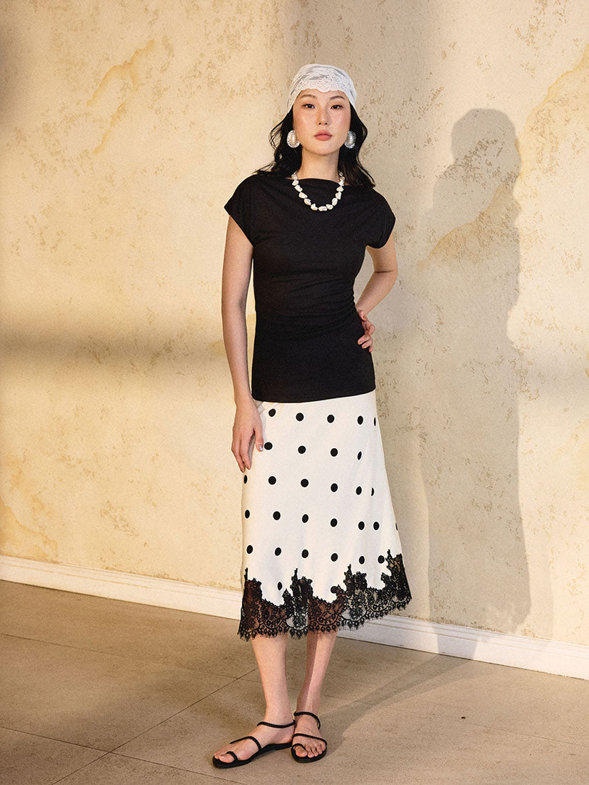 Emeline Skirt - Polka Dot