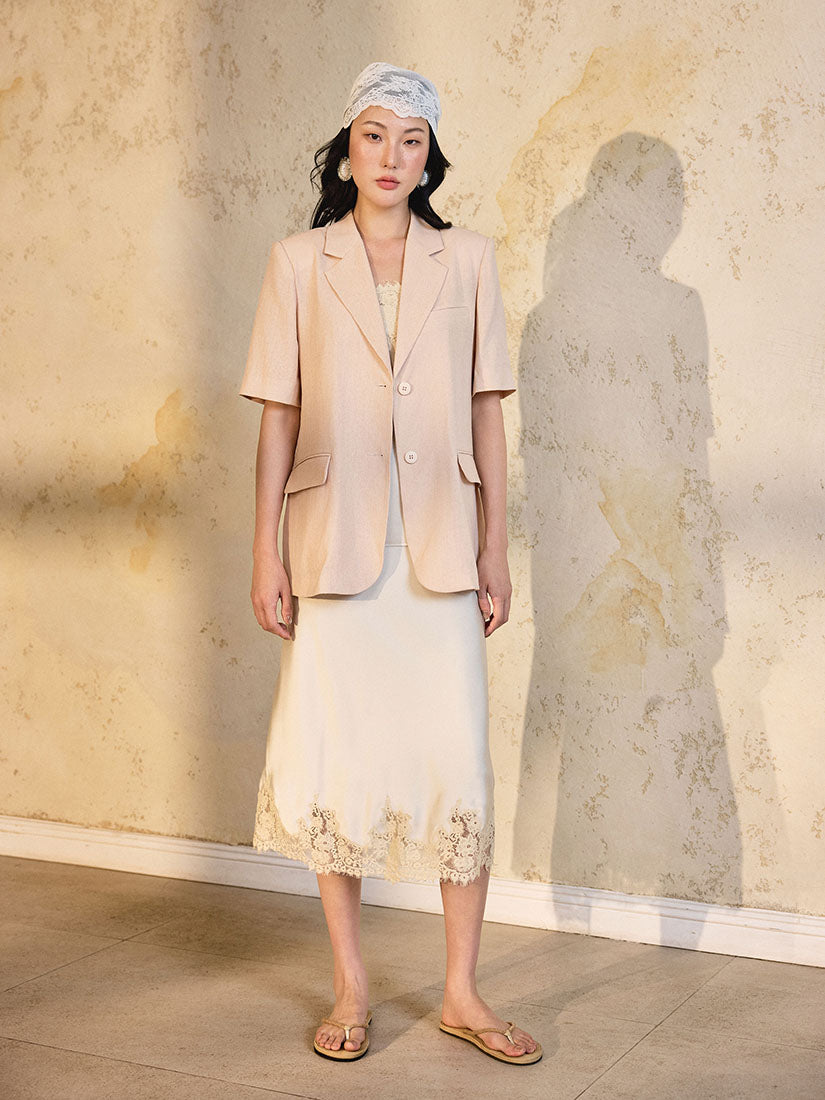 Emeline Skirt - Beige