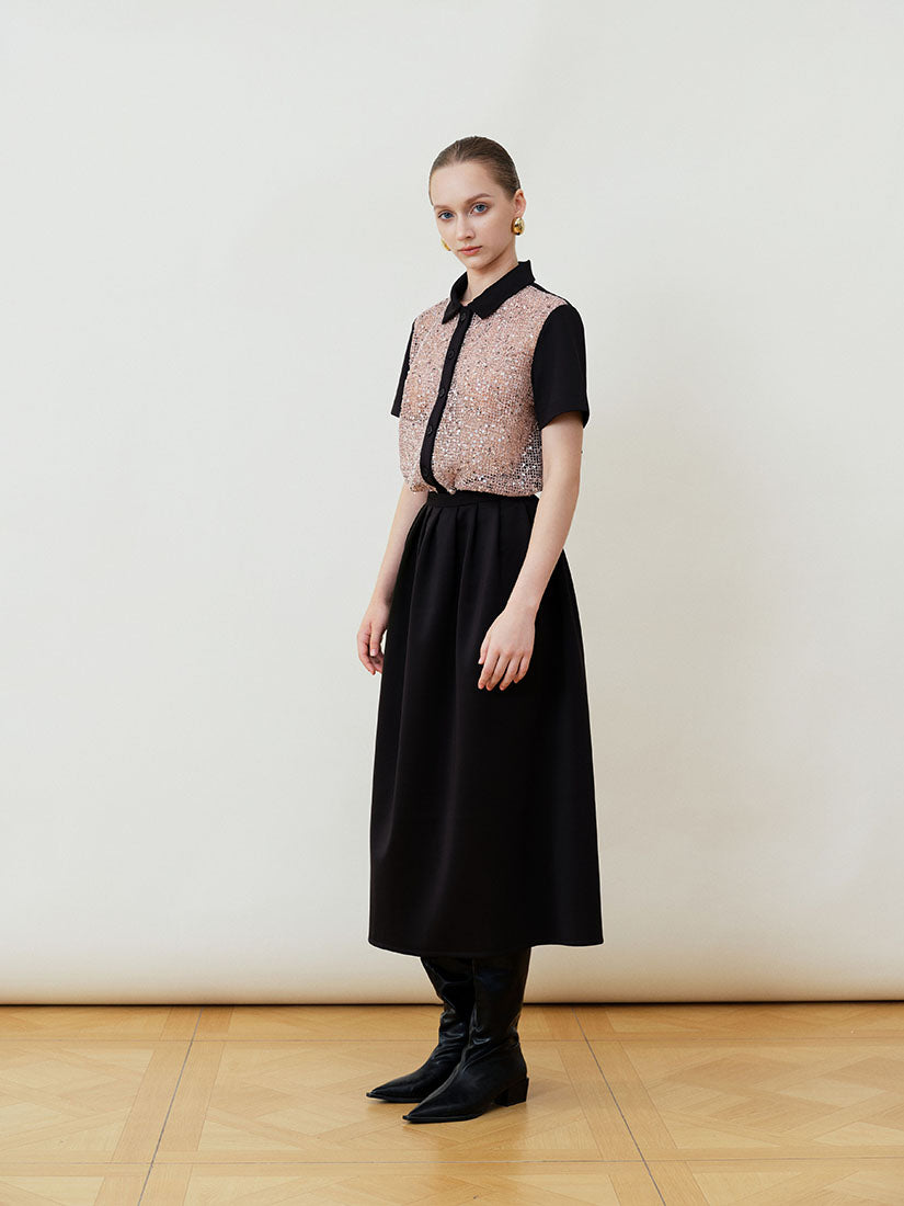 Black Pauline Skirt