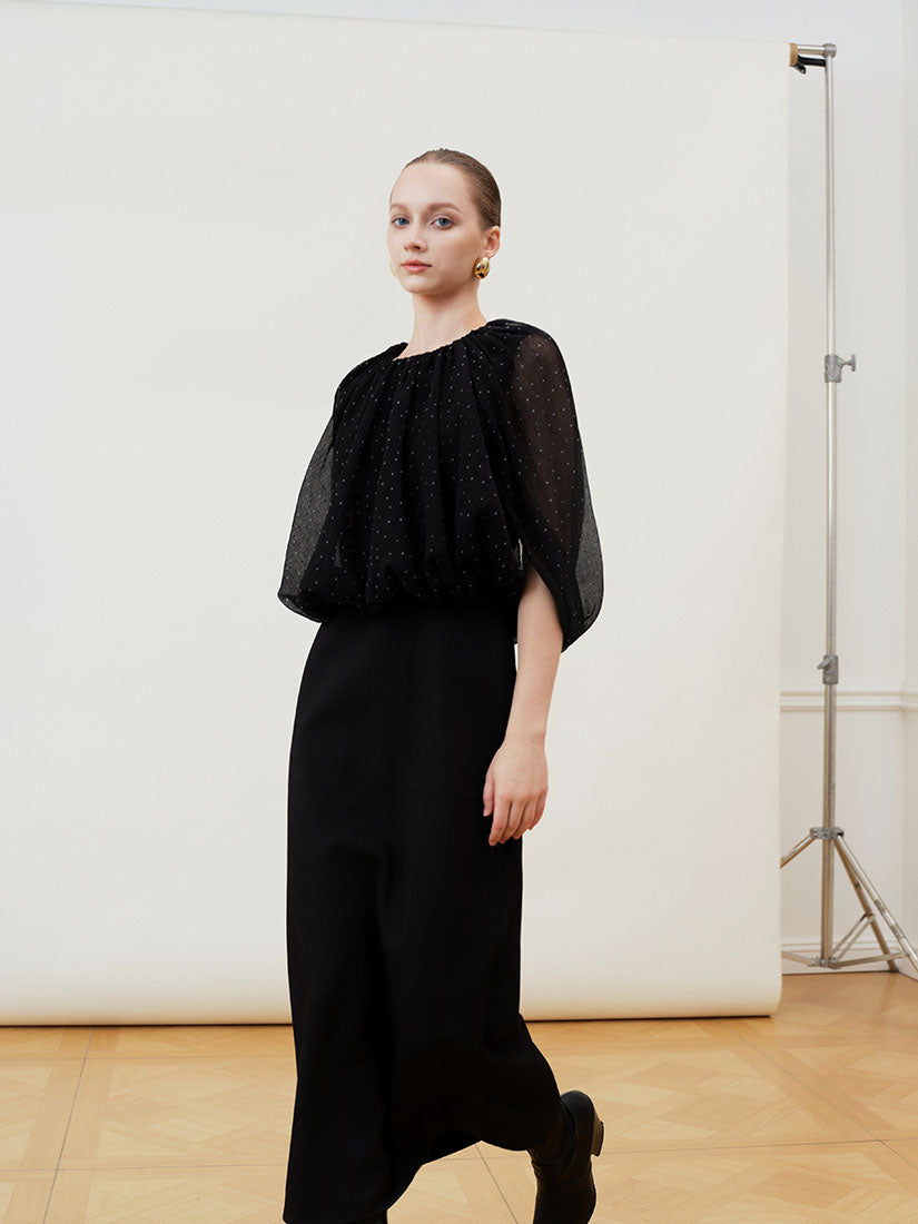 Black Tulipa Dress
