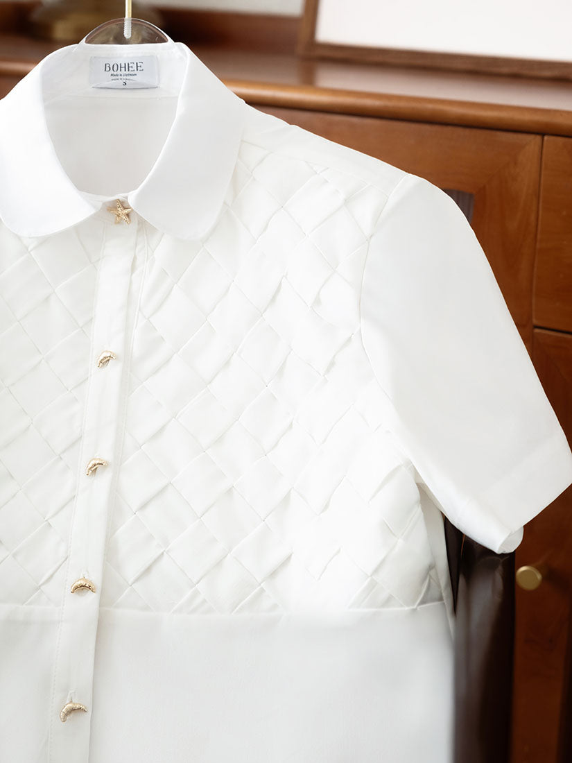 Croissant Crop Shirt