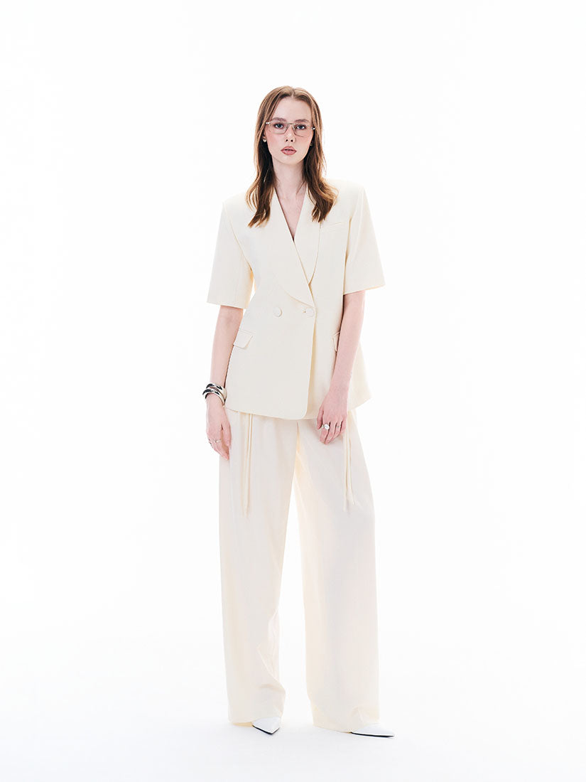 Cream Mega Pants