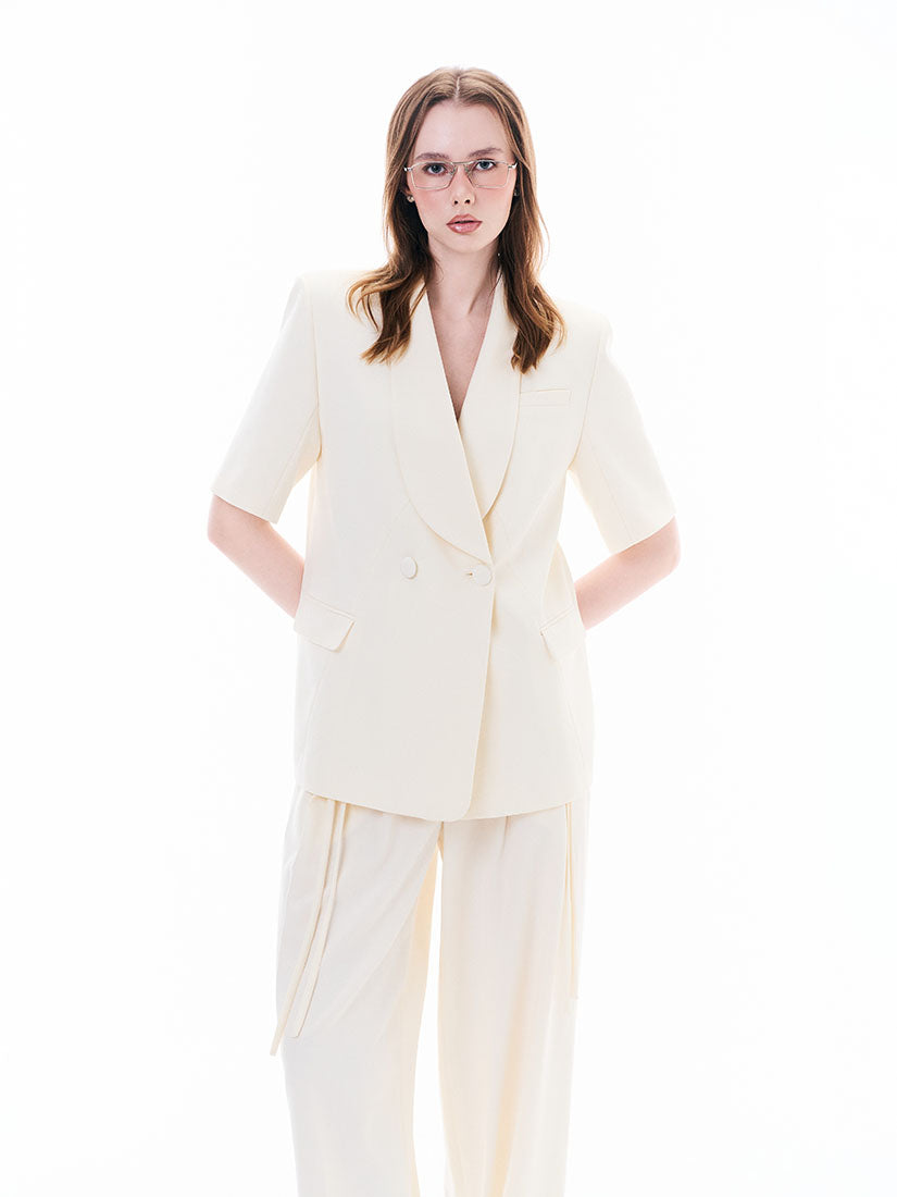 Cream Sami Blazer