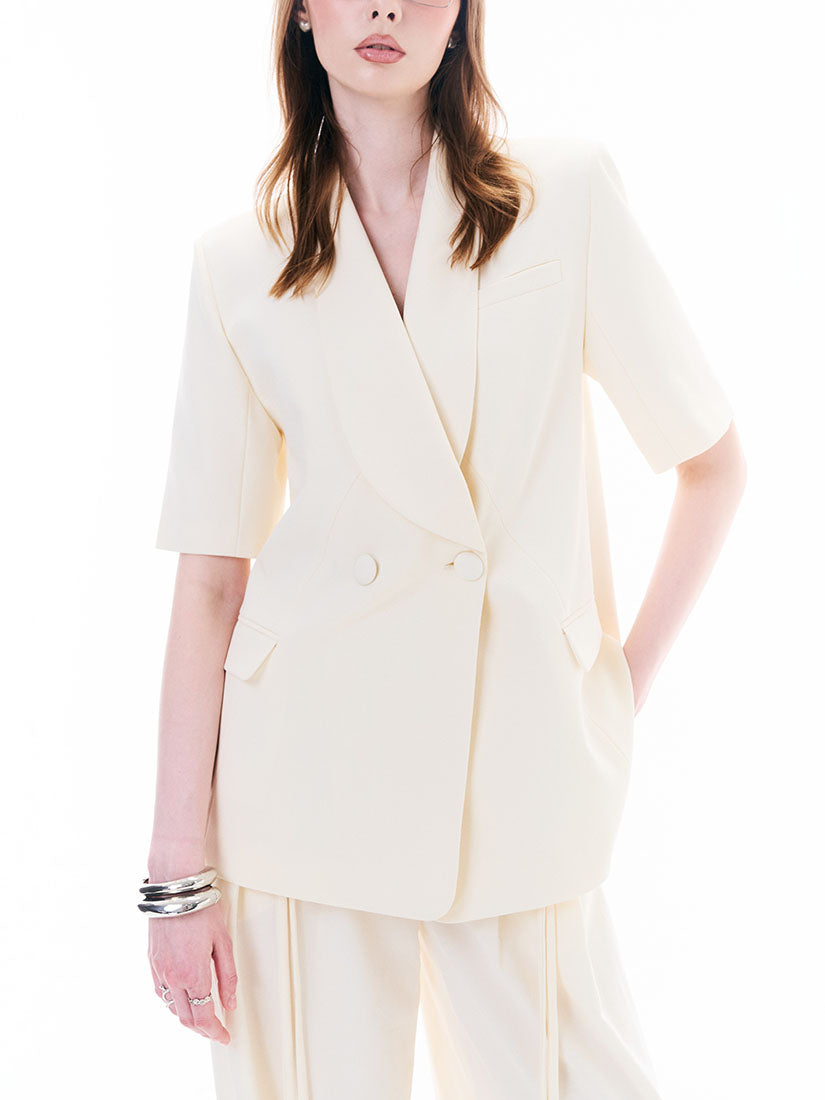Cream Sami Blazer
