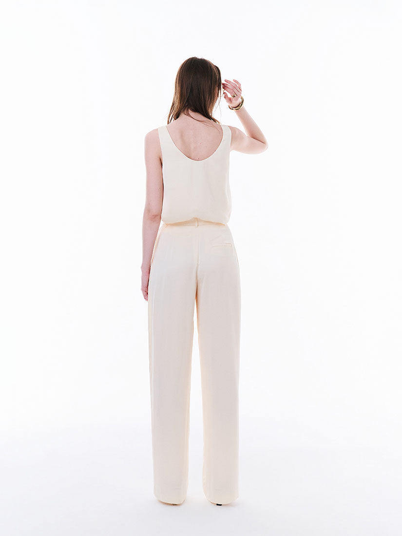 Cream Tank Top