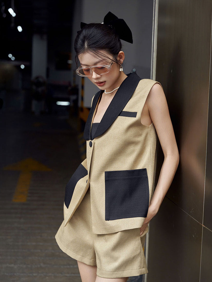 Moka Vest Blazer