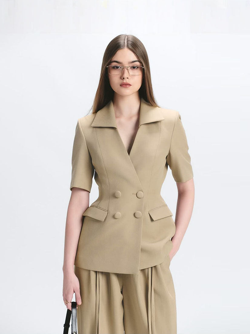 Beige Nancy Blazer