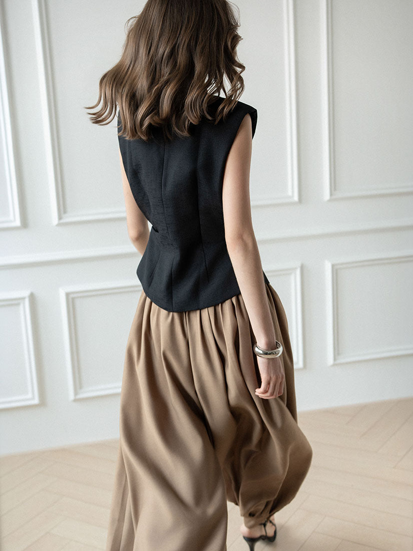 Collarless Waistcoat