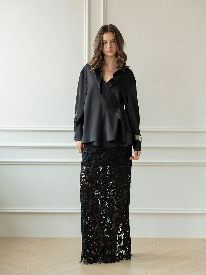Noir Lace Skirt (Sponsor Sale)
