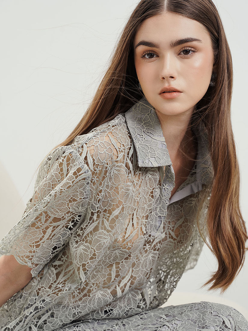 Lacy Polo Shirt