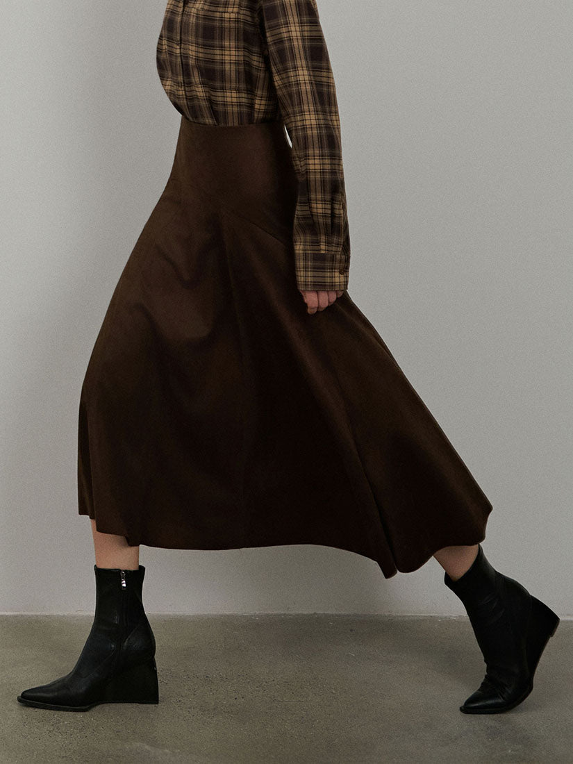 Brown Chloe Skirt