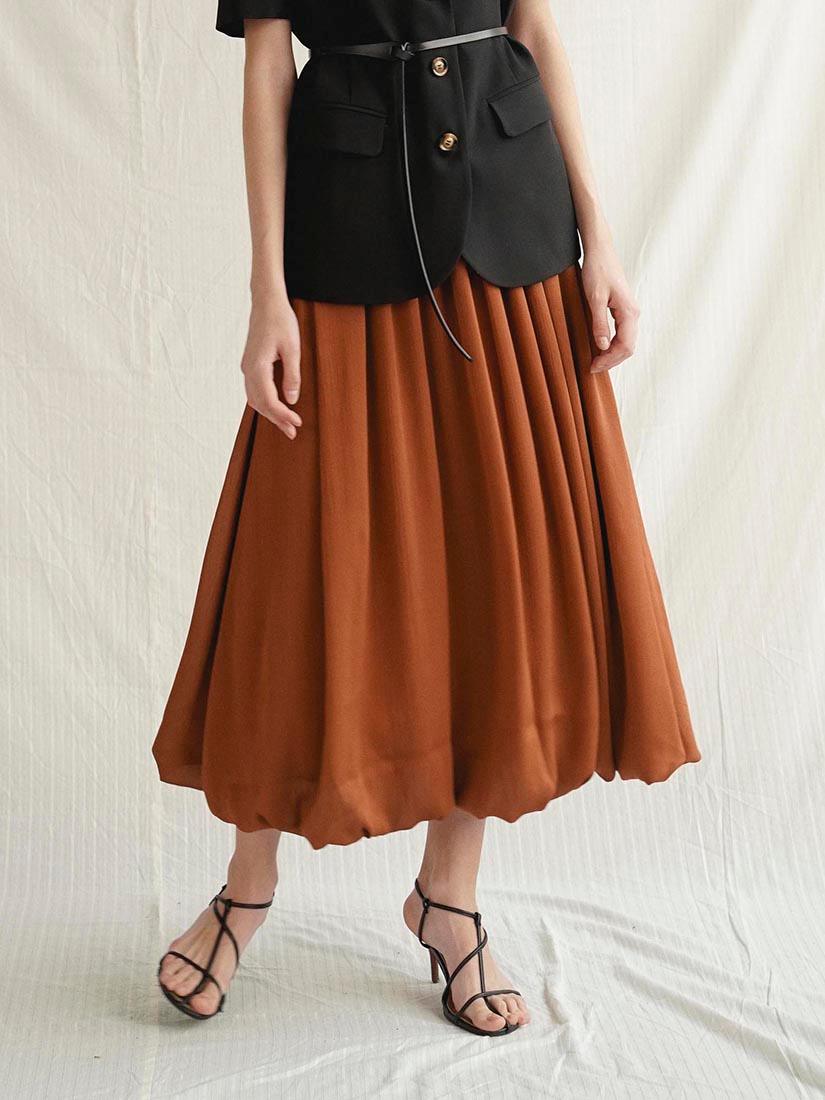 Brown Heidi Skirt - :BE/NOTABLE/