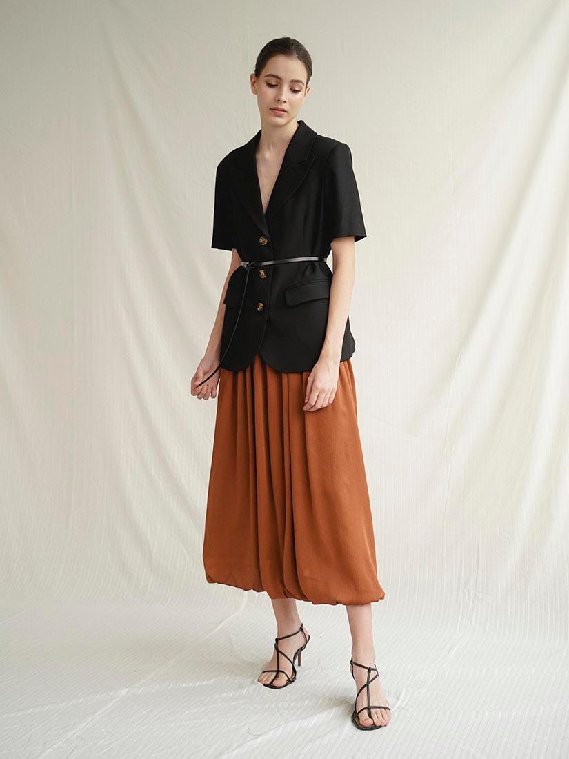 Brown Heidi Skirt - :BE/NOTABLE/