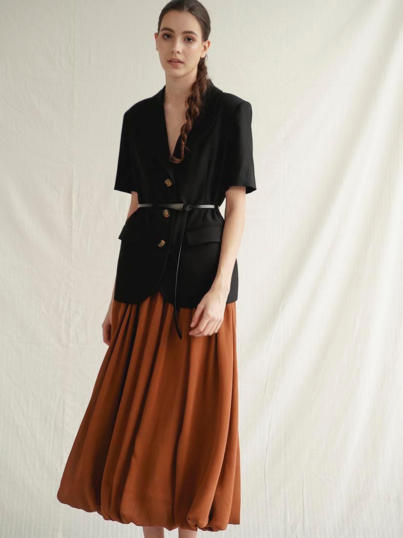 Brown Heidi Skirt - :BE/NOTABLE/