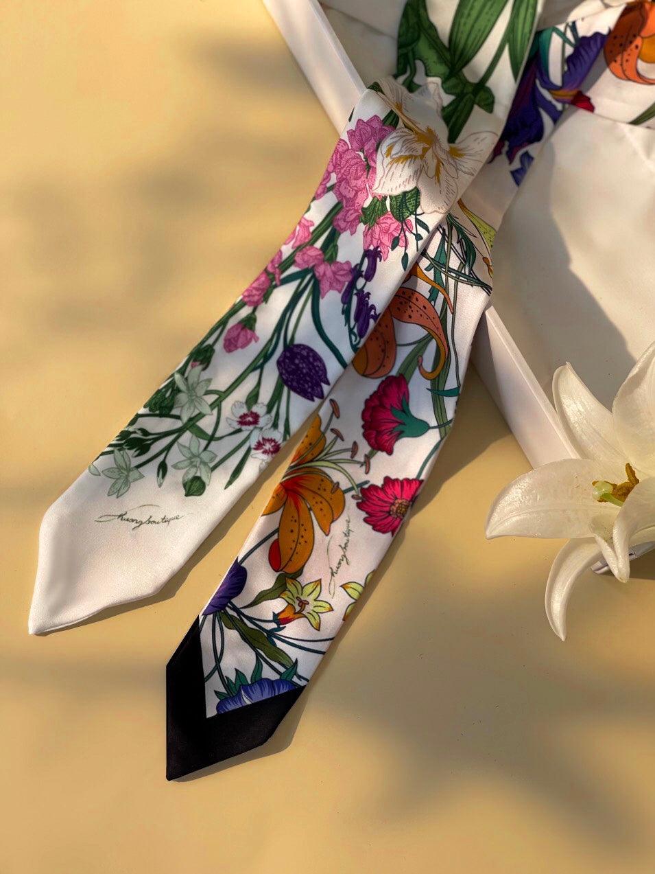 Floral Pattern Scarf(Defect Sale) - :BE/NOTABLE/