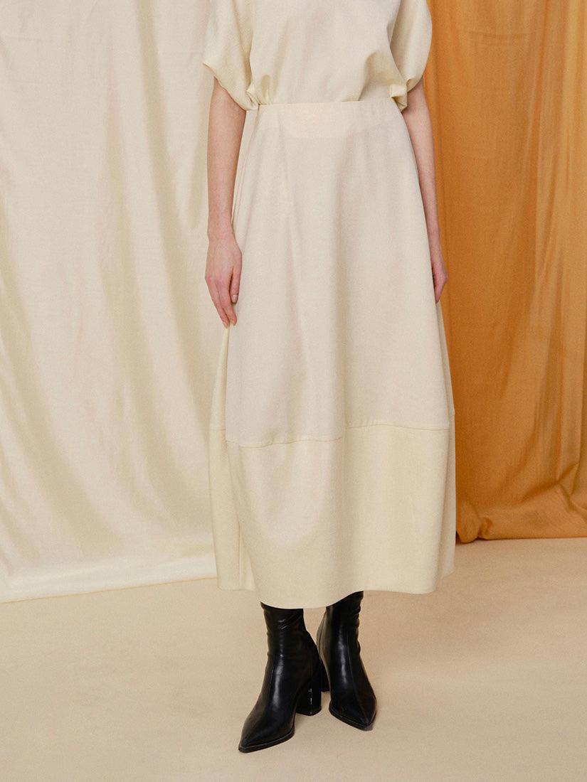 Beige Alleia Skirt