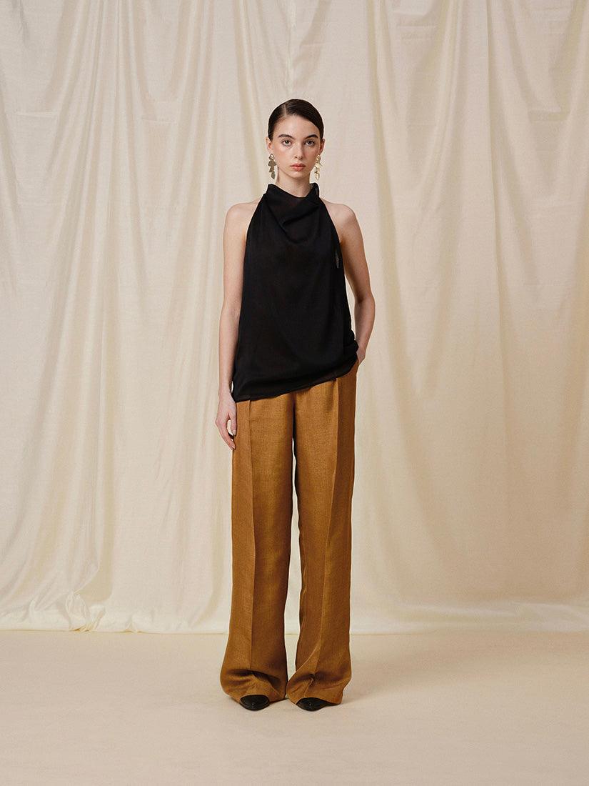 Mustard Darlene Trousers